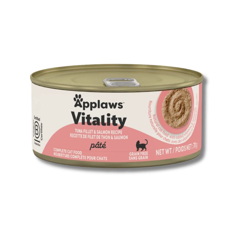 Applaws - Can - Cat - Vitality - Tuna & Salmon Pate - 70g (24)