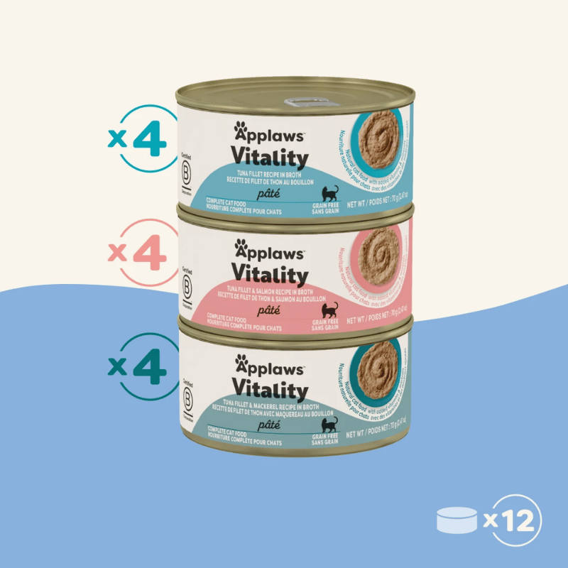 Applaws - Can  - Cat - Vitality - Multipack - 70g x 12