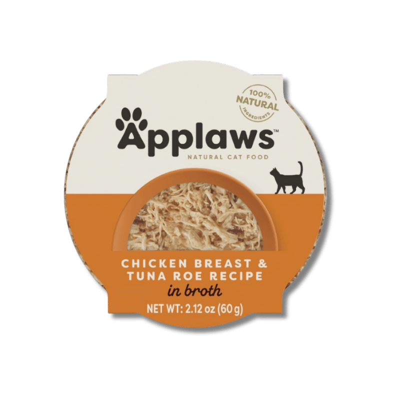 Applaws - Pots - Chicken Breast with Tuna Roe in Broth- 60g - Case/10