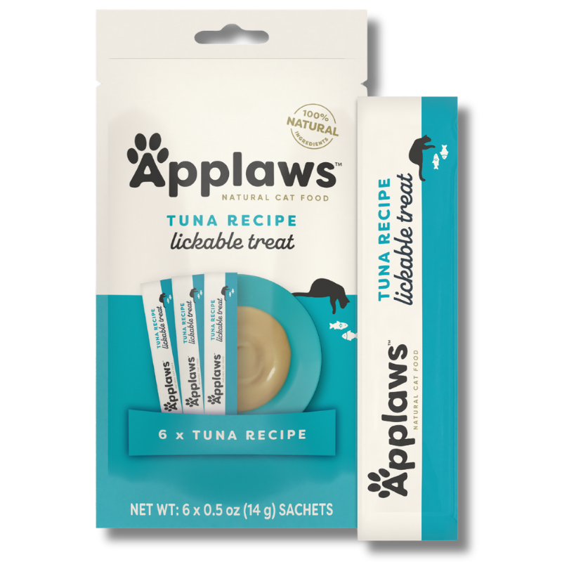 Applaws - Lickable Treat - Puree - Tuna (Cat) - (14g x 6) - Case of 10