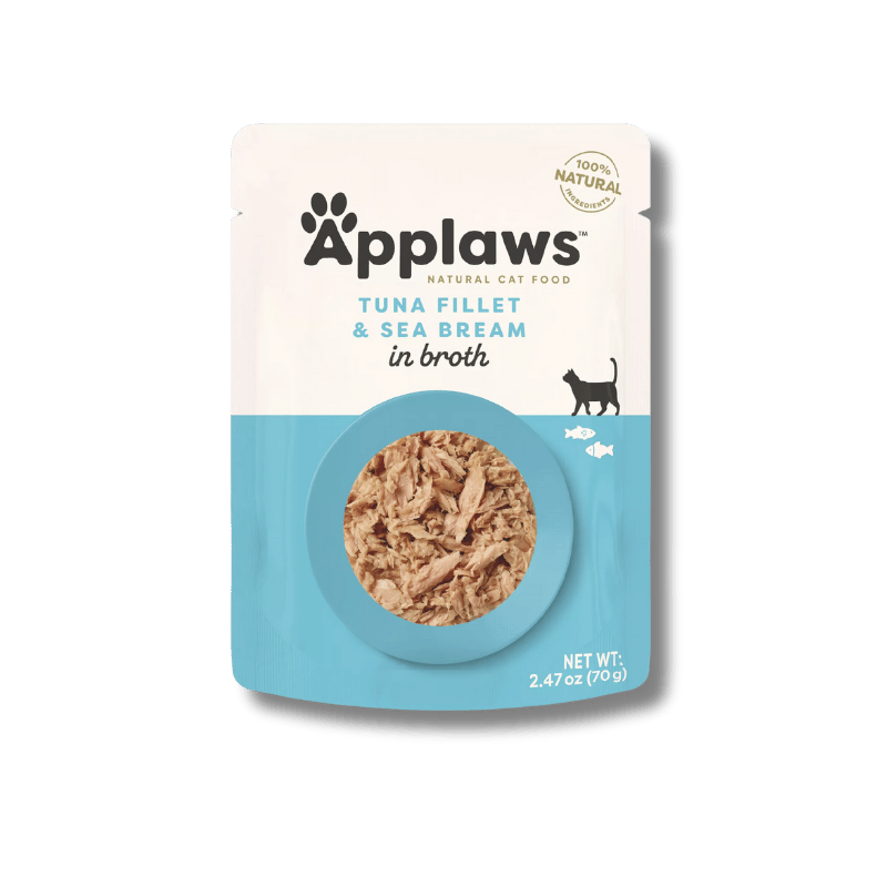 Applaws - Pouch - Tuna fillet & Seabream - 70g - Case/12