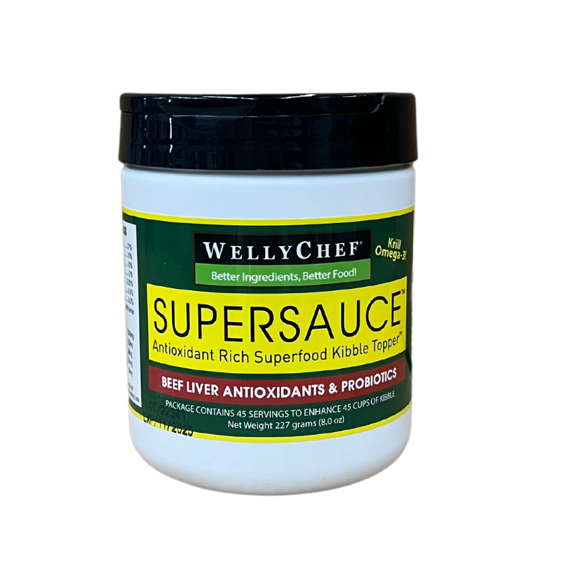 Welly Tails - SuperSauce Beef Liver & Krill Kibble Topper 227g