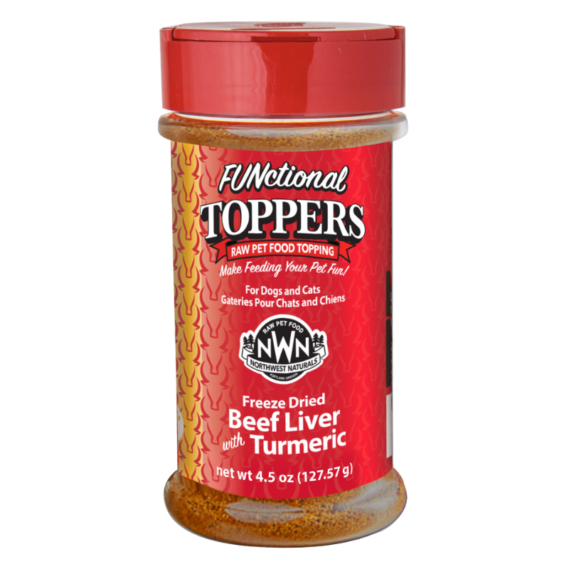 Northwest Naturals -Beef  Liver with Turmeric Functional Topper - 4.5 oz
