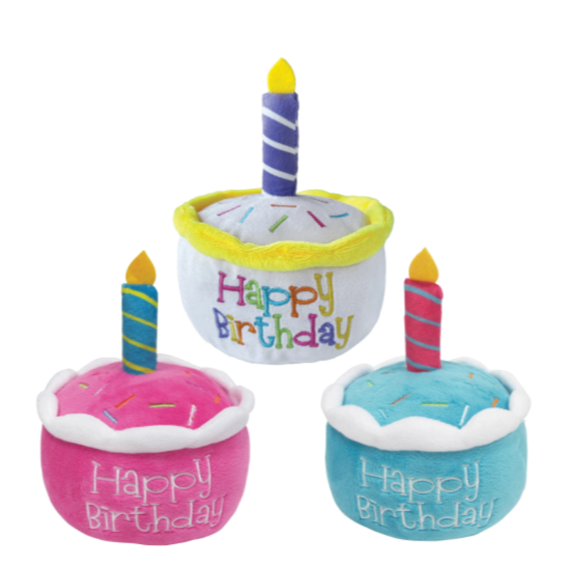 FoufouBRANDS - Birthday Cake Plush - White