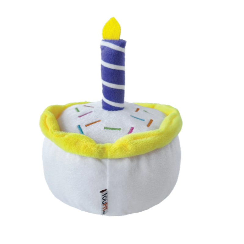 FoufouBRANDS - Birthday Cake Plush - White