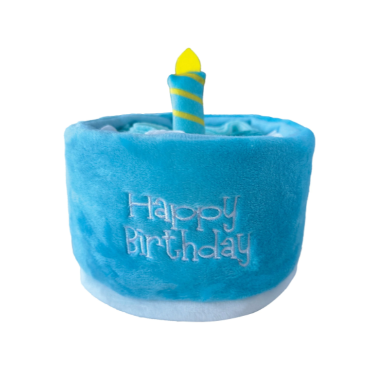 FoufouBRANDS - Hide'n Seek - Birthday Cake- Snuffle - Blue