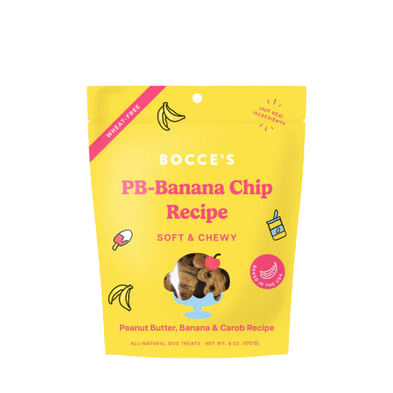 Bocce's Bakery - Soft & Chewy - Peanut Butter Banana Chip - 6oz