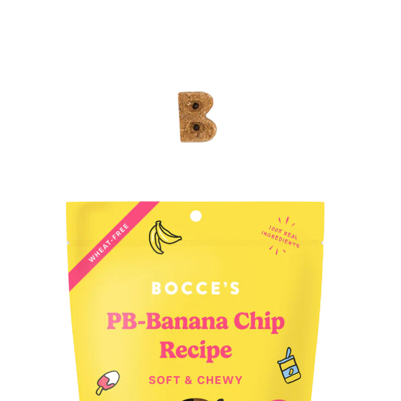 Bocce's Bakery - Soft & Chewy - Peanut Butter Banana Chip - 6oz