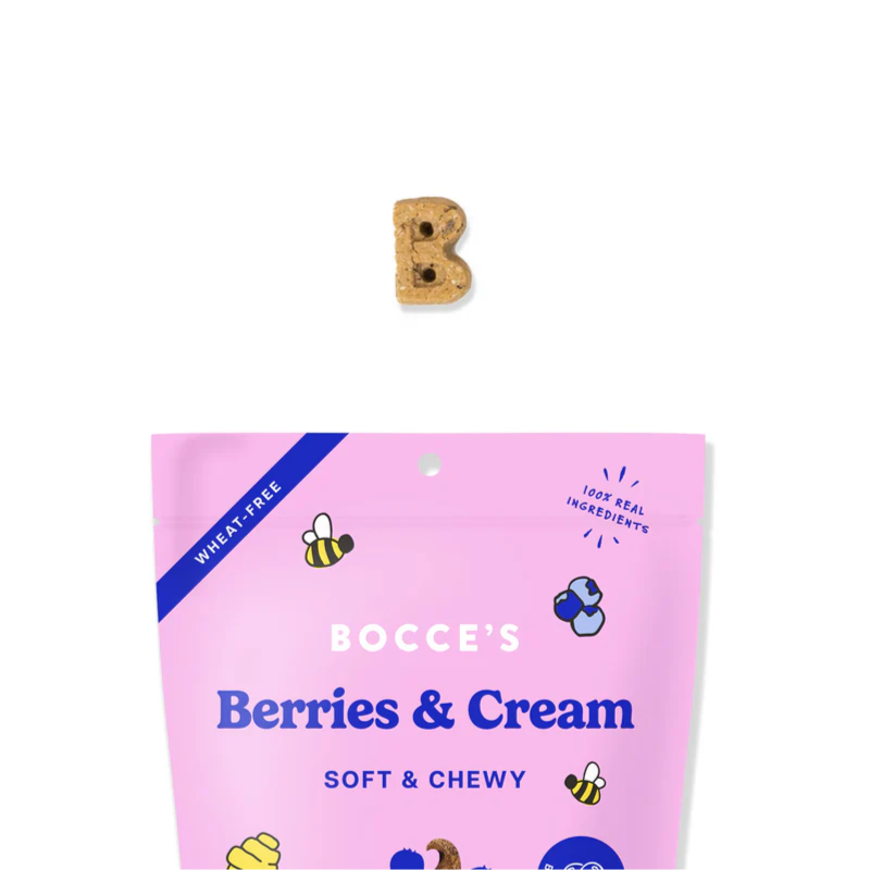 Bocce's Bakery - Soft & Chewy - Berries & Cream - 6oz
