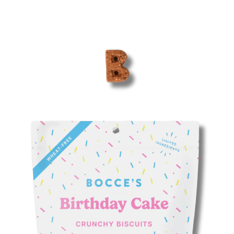 Bocce's Bakery - Birthday Cake Biscuits - 5oz