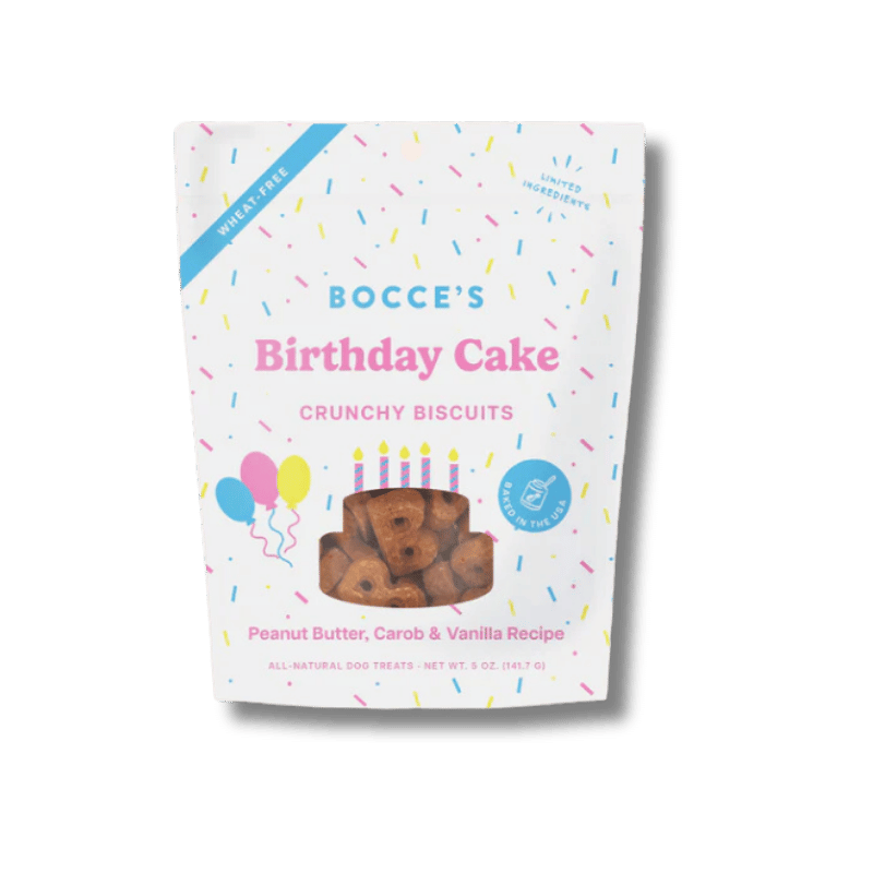 Bocce's Bakery - Biscuits - Birthday Cake - 5oz