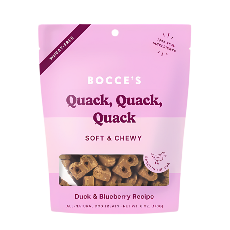 Bocce's Bakery - Soft & Chewy - Quack Quack Quack - 6oz