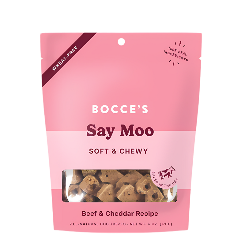 Bocce's Bakery - Soft & Chewy - Say Moo - 6oz
