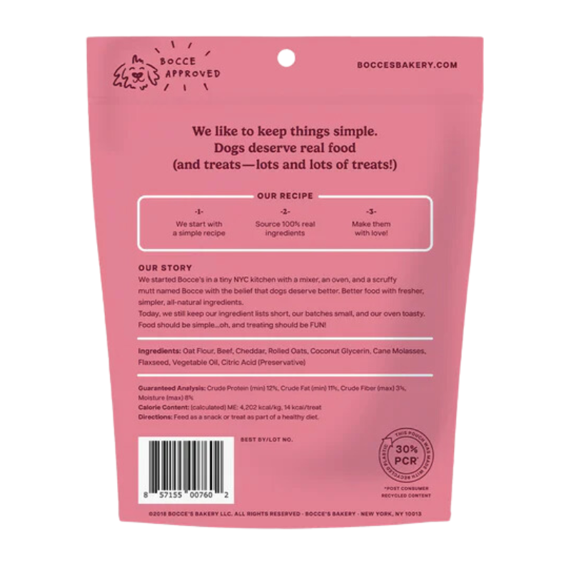 Bocce's Bakery - Soft & Chewy - Say Moo - 6oz