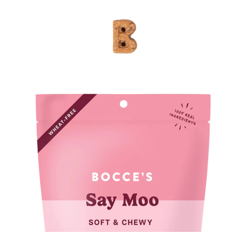 Bocce's Bakery - Soft & Chewy - Say Moo - 6oz