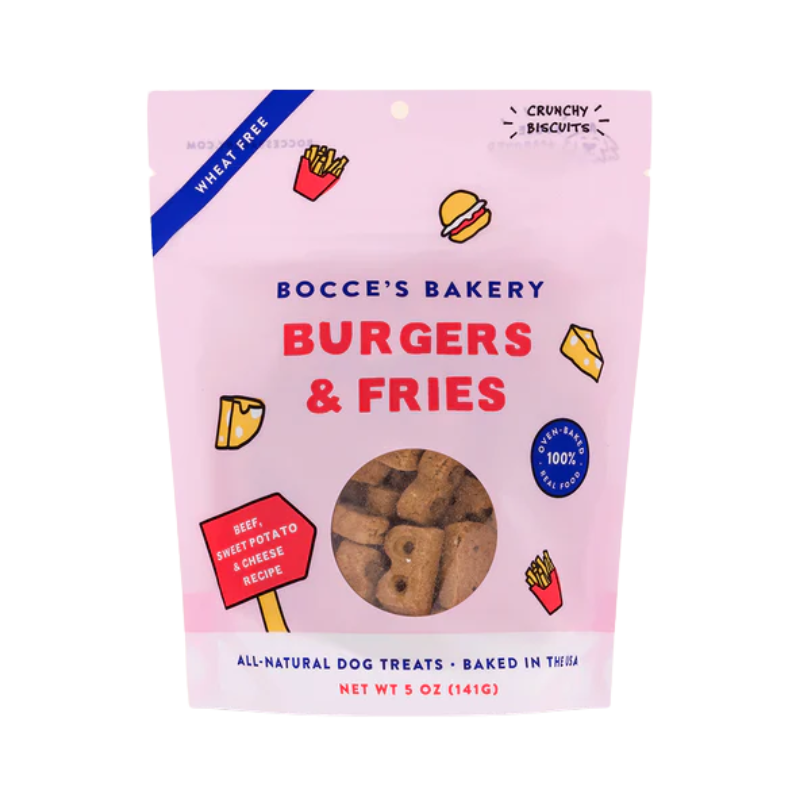 Bocce's Bakery - Burgers and Fries Biscuits - 5oz