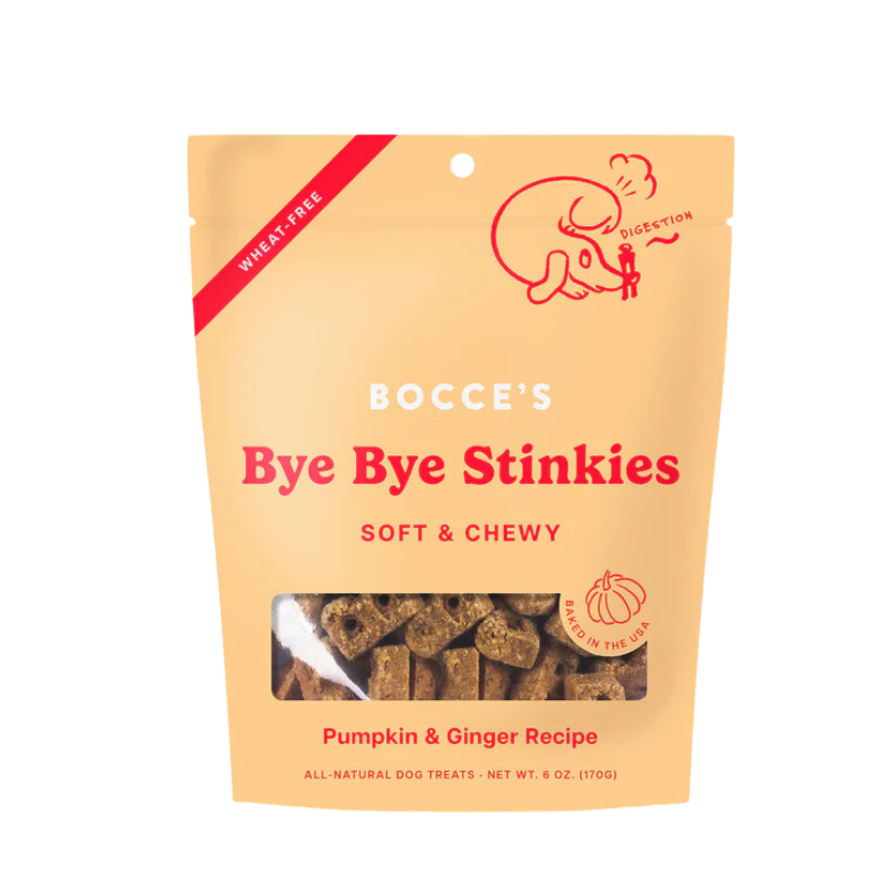 Bocce's Bakery - Soft & Chewy - Bye Bye Stinkies - 6oz
