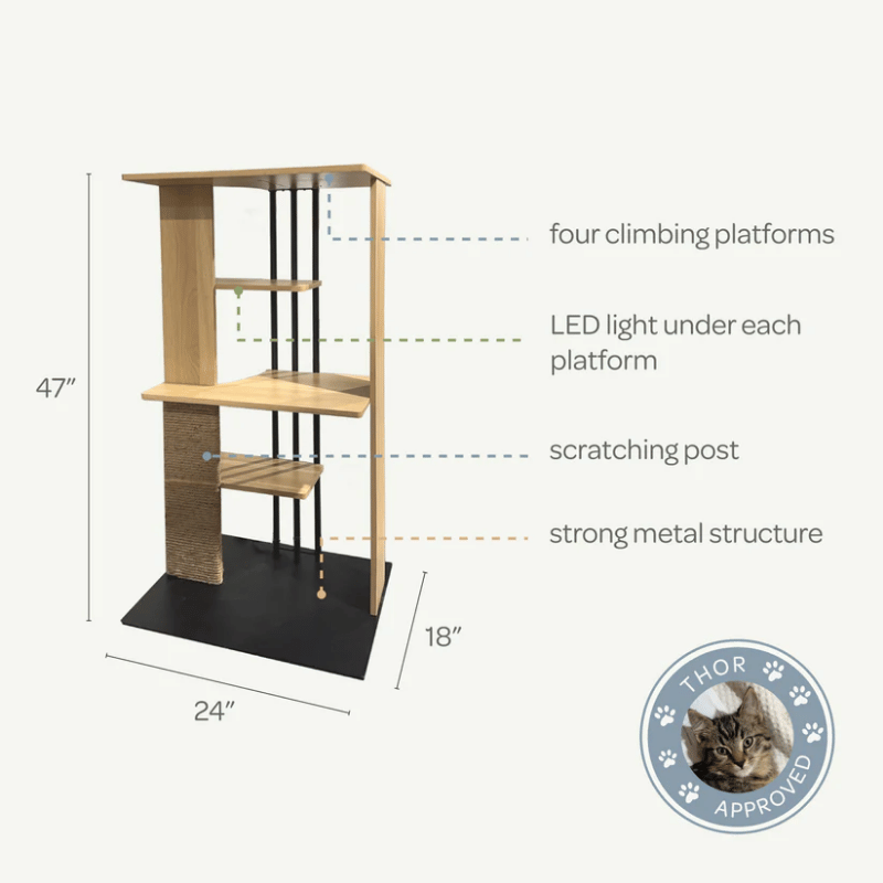 4 Cats & Dogs - Cali Cat Tree