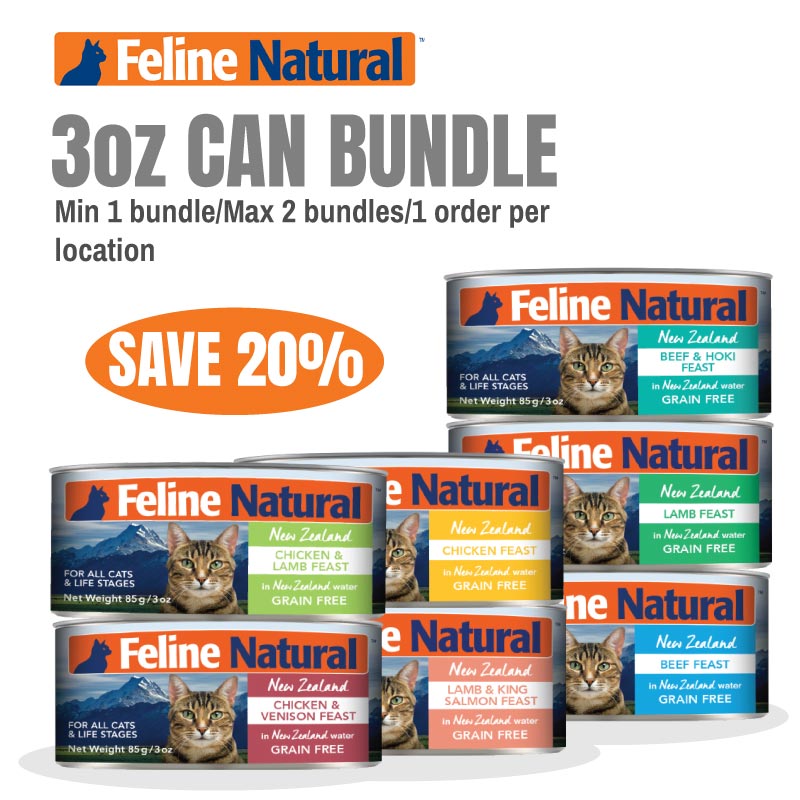 Feline 3oz Can Bundle - OPEN HOUSE