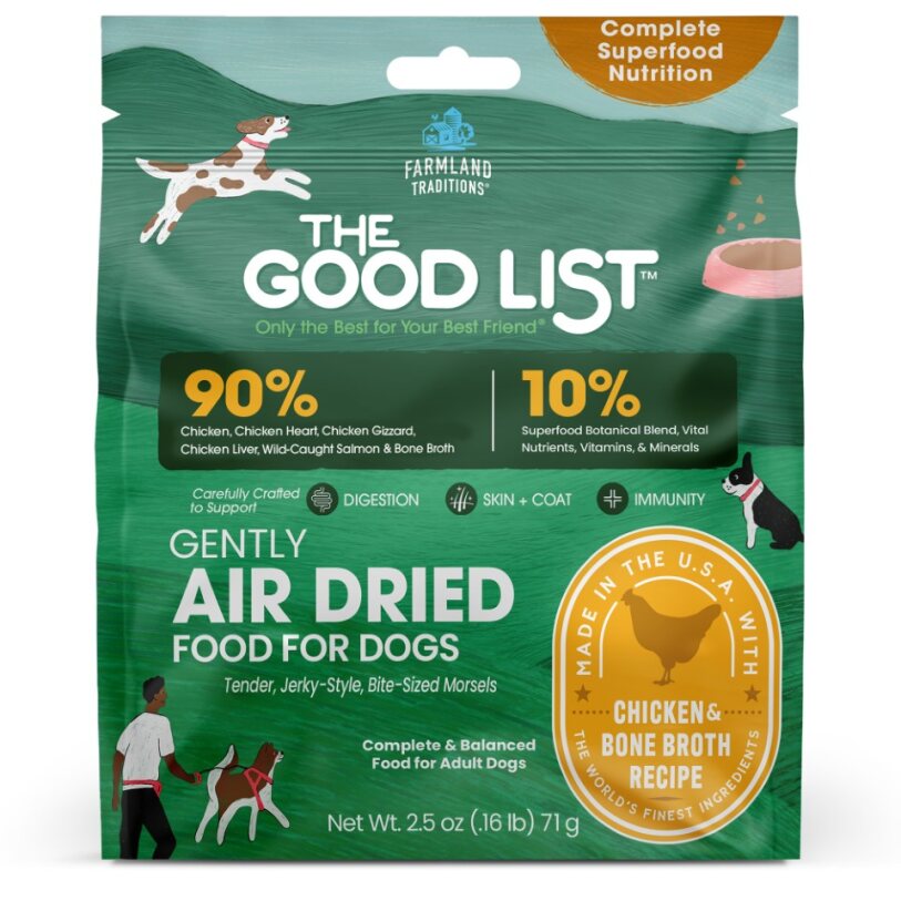 Farmland Traditions - Dog - Air-Dried - The Good List - Superfood - Chicken