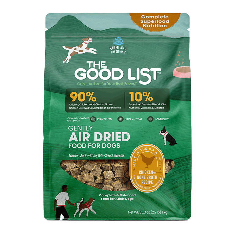 Farmland Traditions - Dog - Air-Dried - The Good List - Superfood - Chicken