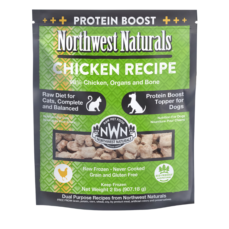 Northwest Naturals  - Chicken 2lb - Recipe for Cats / Protein Boost for Dogs