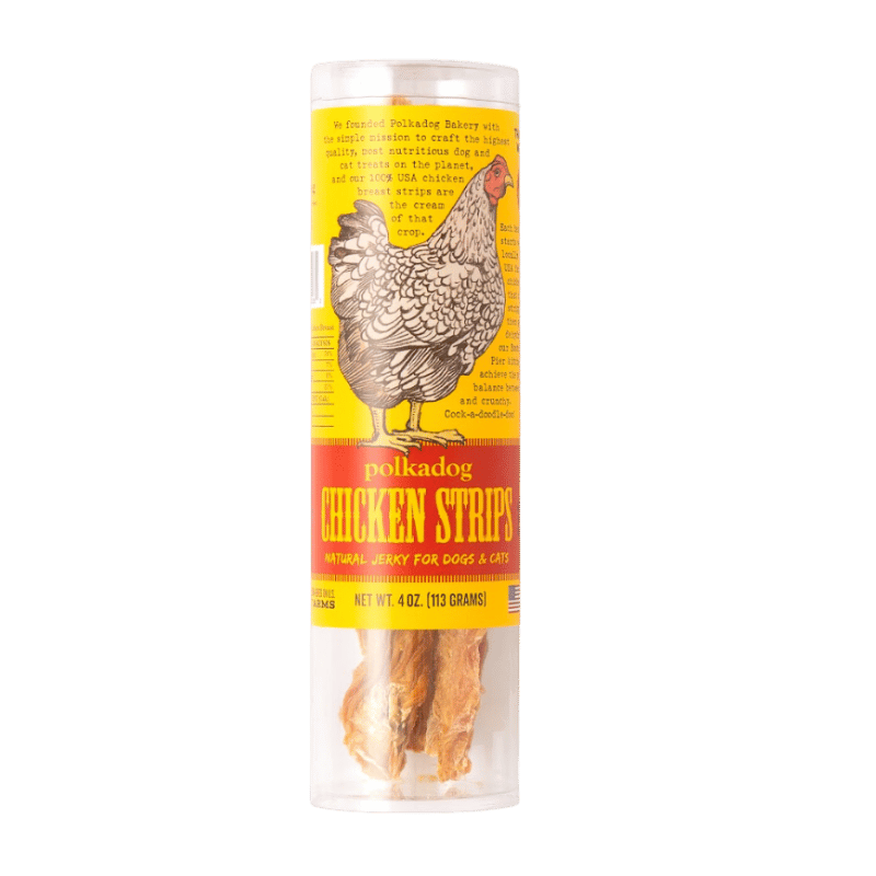 polkadog - Tube: Chicken Strip Jerky - 4oz