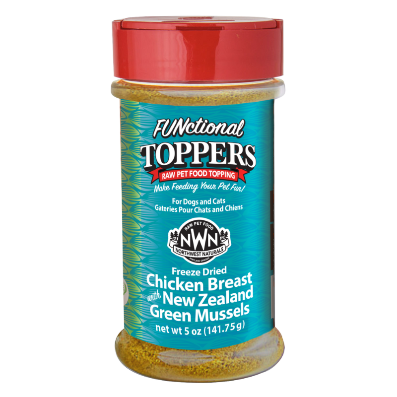 Northwest Naturals -Chicken Breast with NZ Green Mussles Functional Topper - 5oz