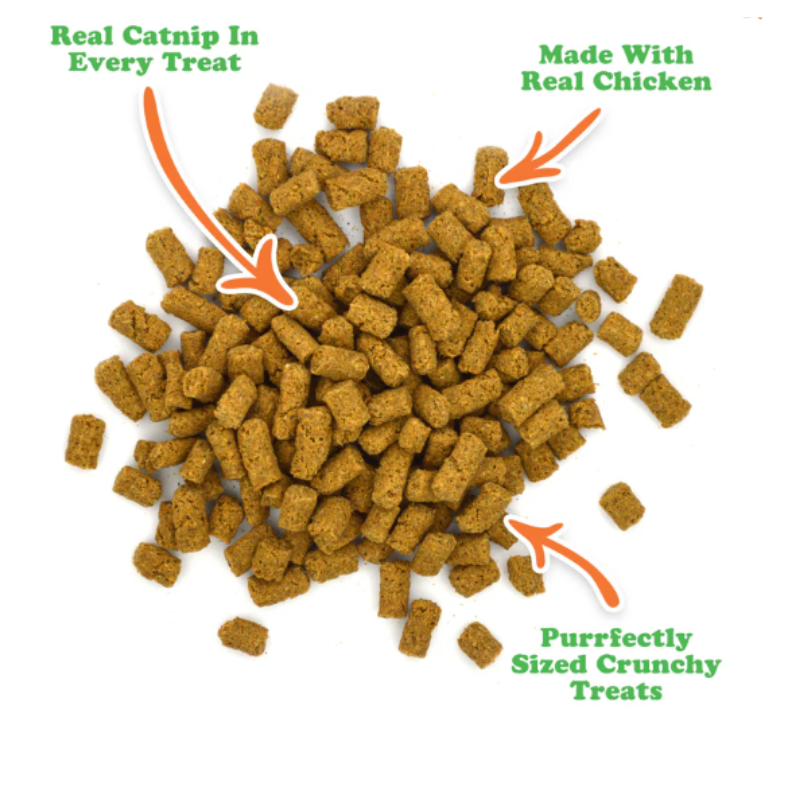 Meowijuana - Crunchie Munchie Chicken Treat - 3oz