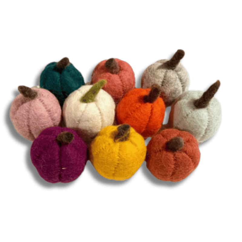 Dharma Dog Karma Cat - Toy - Pumpkins - 60ct Display