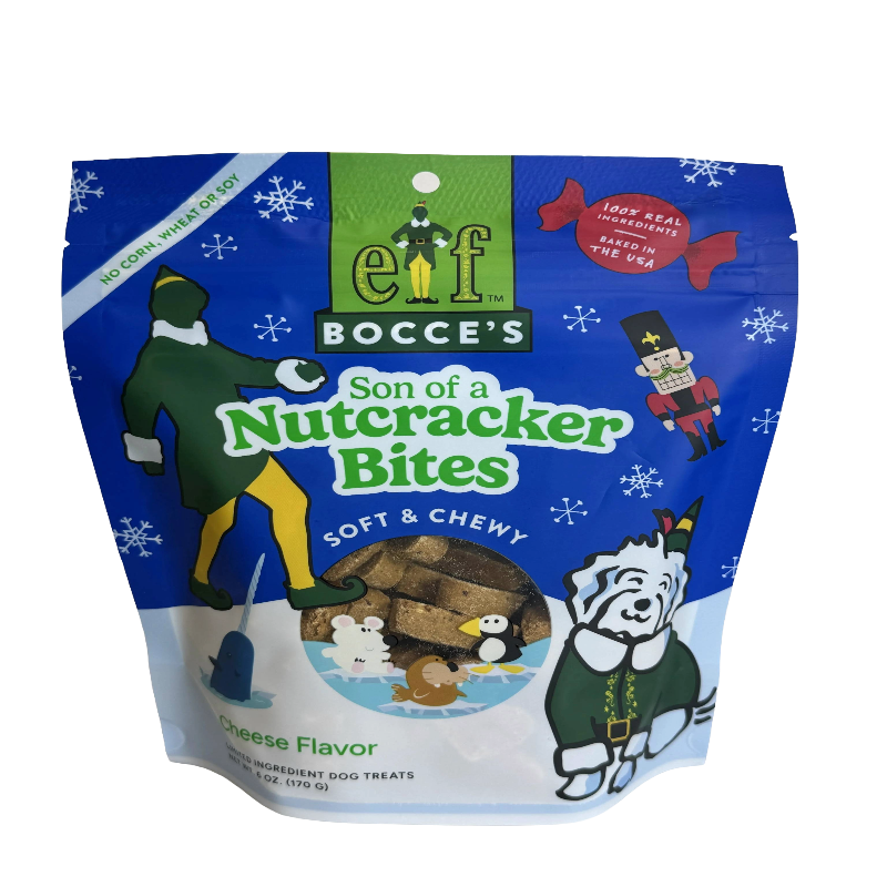 Bocce's Bakery - Soft & Chewy - Son Of A Nutcacker Bites -  6oz