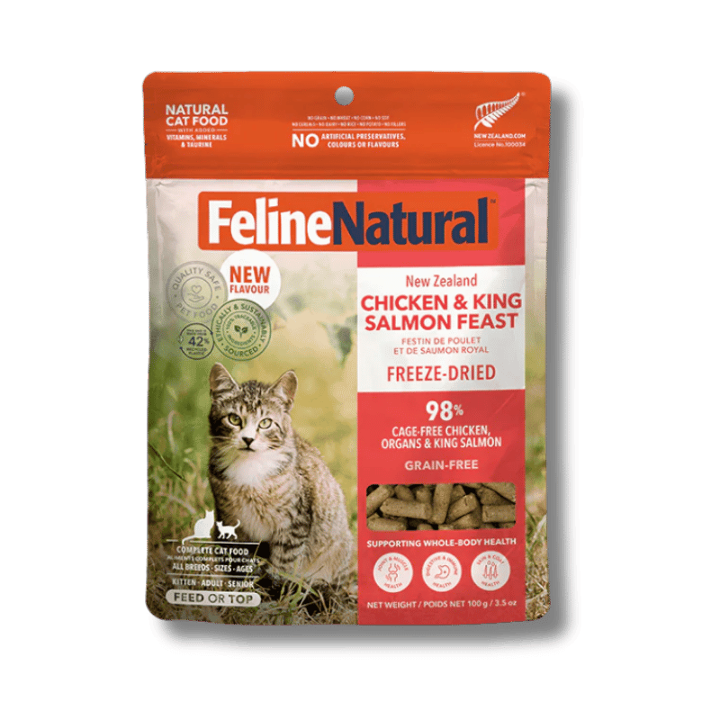 Feline Natural - Freeze-Dried - Chicken & Salmon Feast