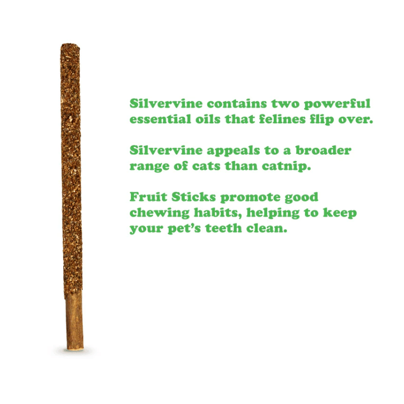 Meowijuana - Fruit Sticks - Silvervine sticks with Silverine Flower