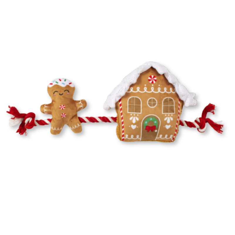 Fringe Studio - Dog - Toy - Holiday - Plush - Spiced 'N Nice
