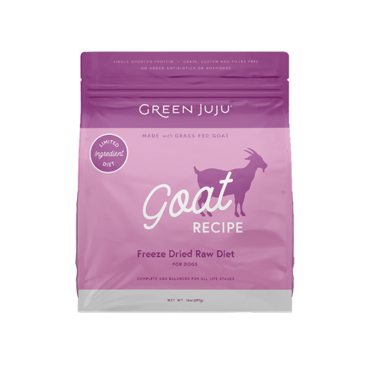 Green Juju - Freeze Dried  - Goat - 14 oz - pets canada