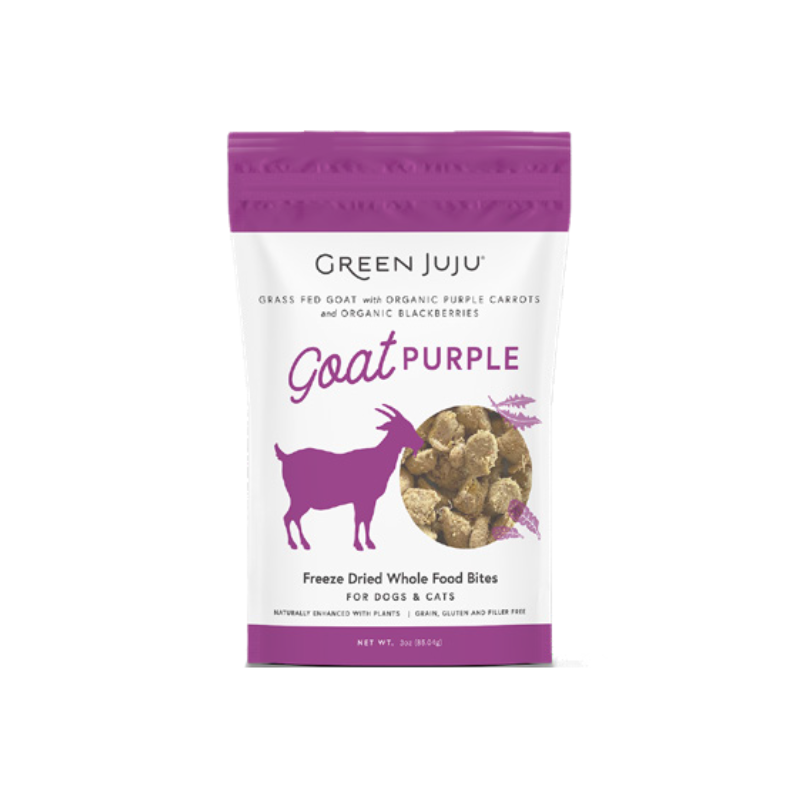Green Juju - Goat Purple FD Whole Food Bites 3oz