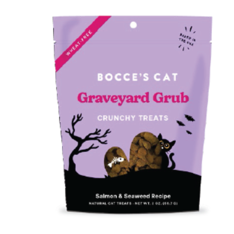 Bocce's Bakery - Graveyard Grub Crunchy CAT Treat - 2 oz