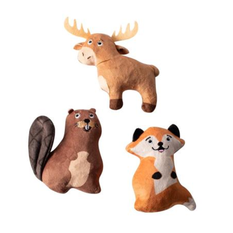 Fringe Studio -  The Great Outdoors 3pc Small Dog Toy Set