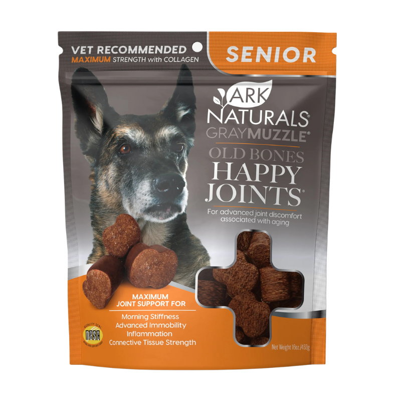 Ark Naturals - Gray Muzzle- Old Bones! Happy Joints! Maximum Strength - 16oz