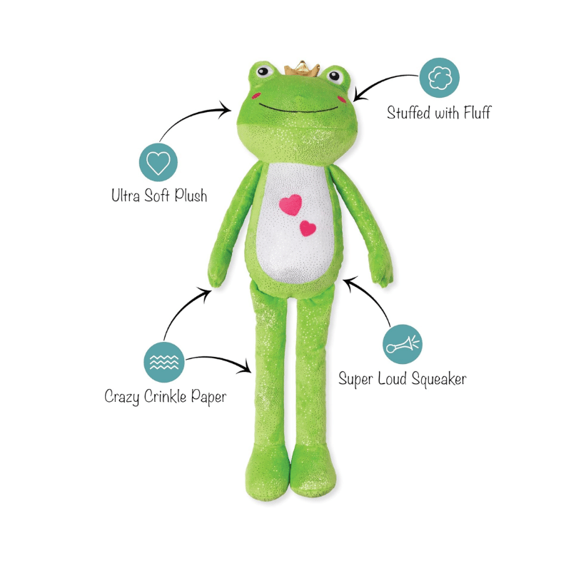 Fringe Studio - Dog - Toy - Plush - Large - Hop Into My Life