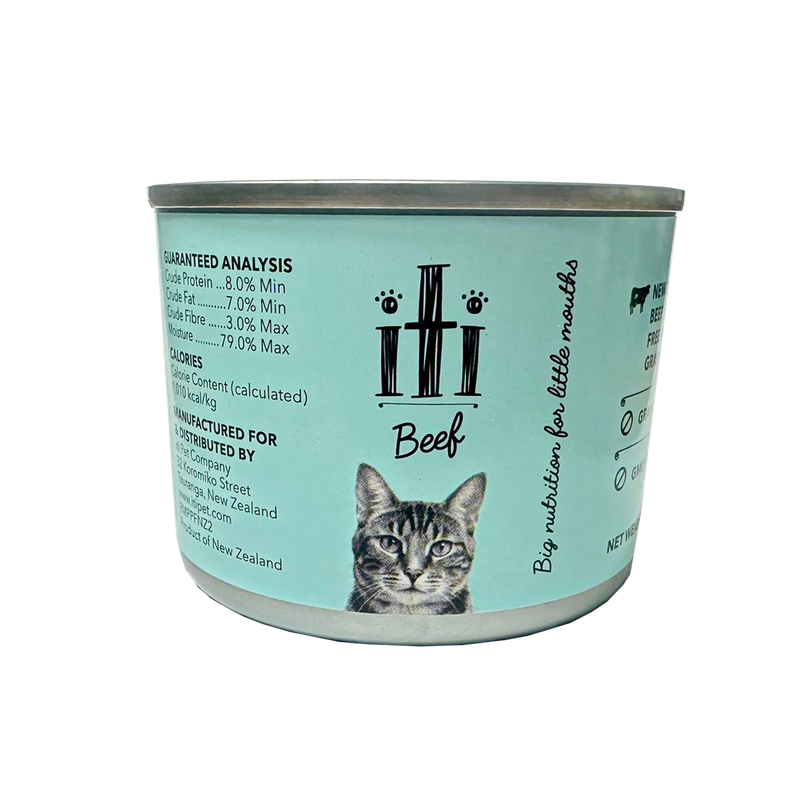 iTi -Kiti Grain Free Canned Beef Cat (175g x 24)