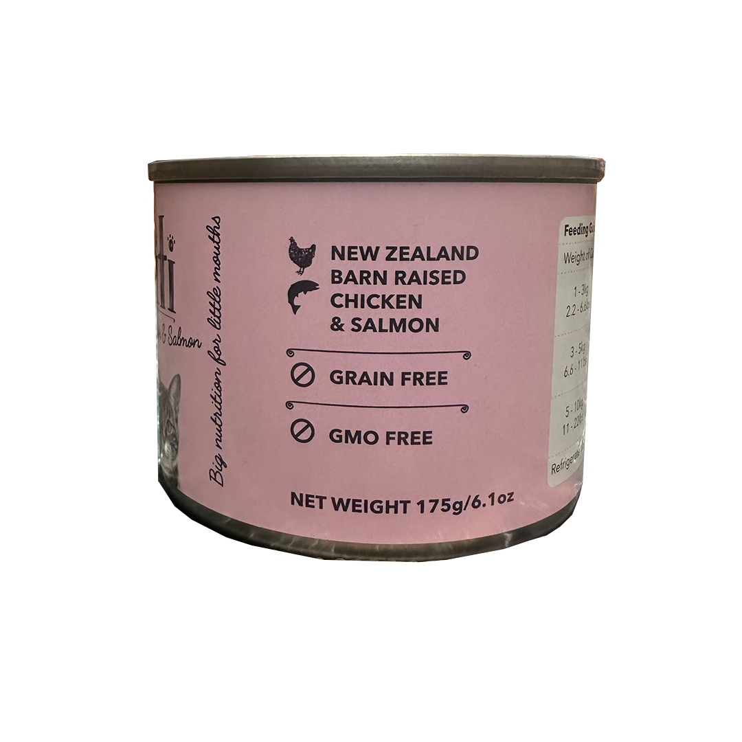 iTi -Kiti Grain Free Canned Chicken & Salmon Cat (175g x 24)