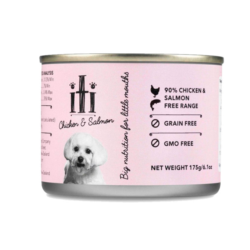 iTi - Dog - Grain Free - Canned - Chicken & Salmon (175g x 24)