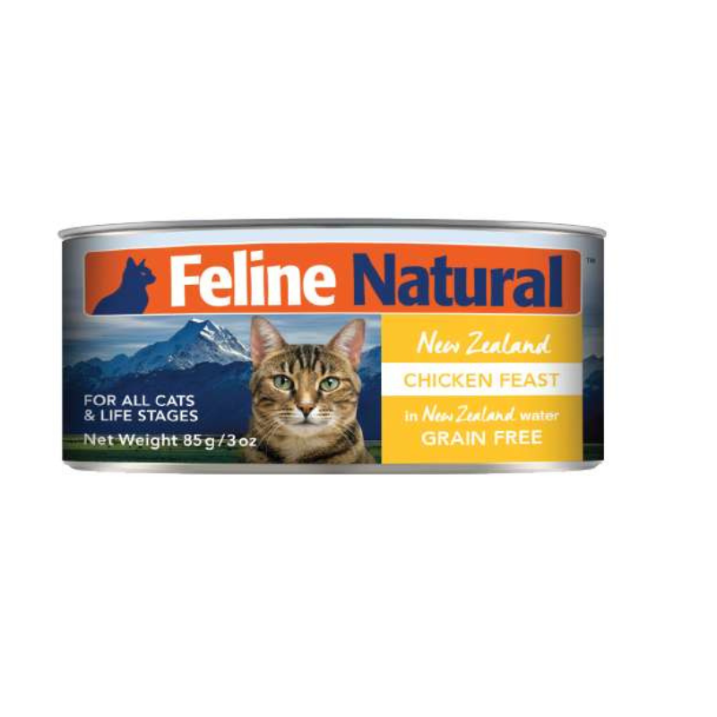 Feline Natural - Chicken Feast Can- 85g (case of 24)