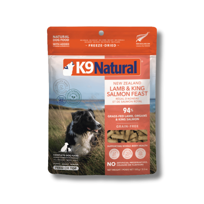 K9 Natural - Freeze-Dried - Lamb & King Salmon Feast