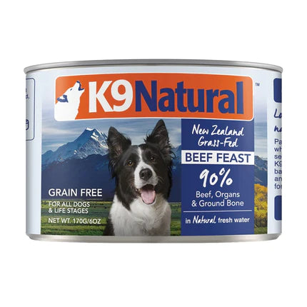 K9 Natural - Beef Can 170g (Case of 12)