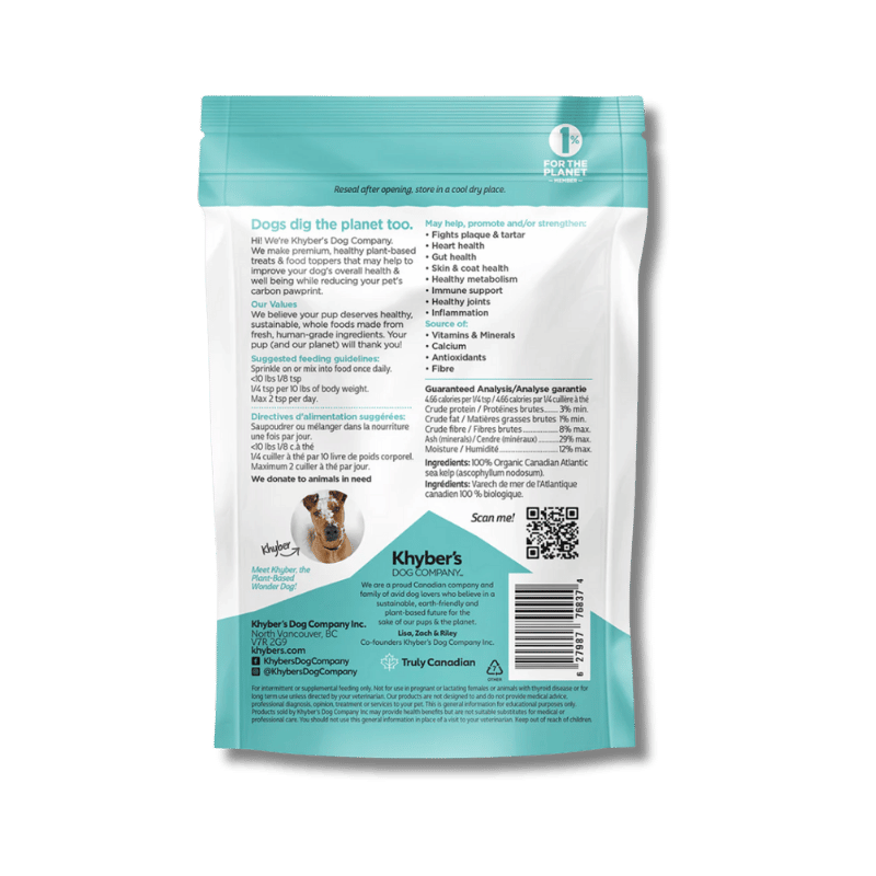 Khyber's - Supplement - Atlantic Sea Kelp - Immune Booster - 250g