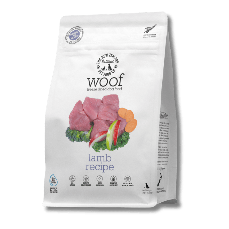 NZ Natural Pet Food Co - Freeze Dried - Food - Woof - Lamb