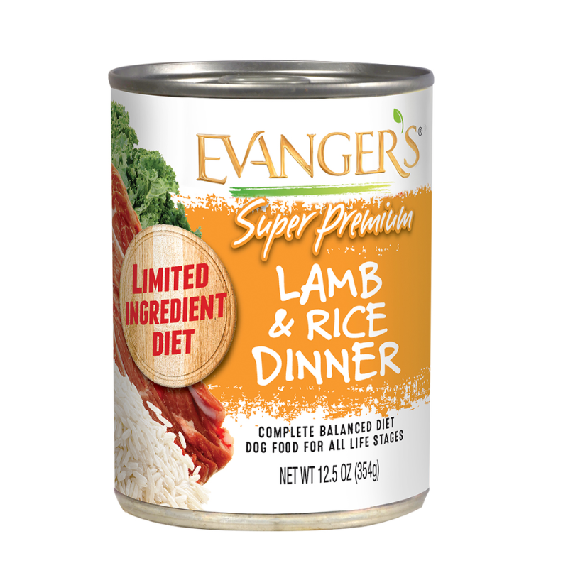 Evangers - Dog -Super Premium - Lamb & Rice Dinner- 13oz