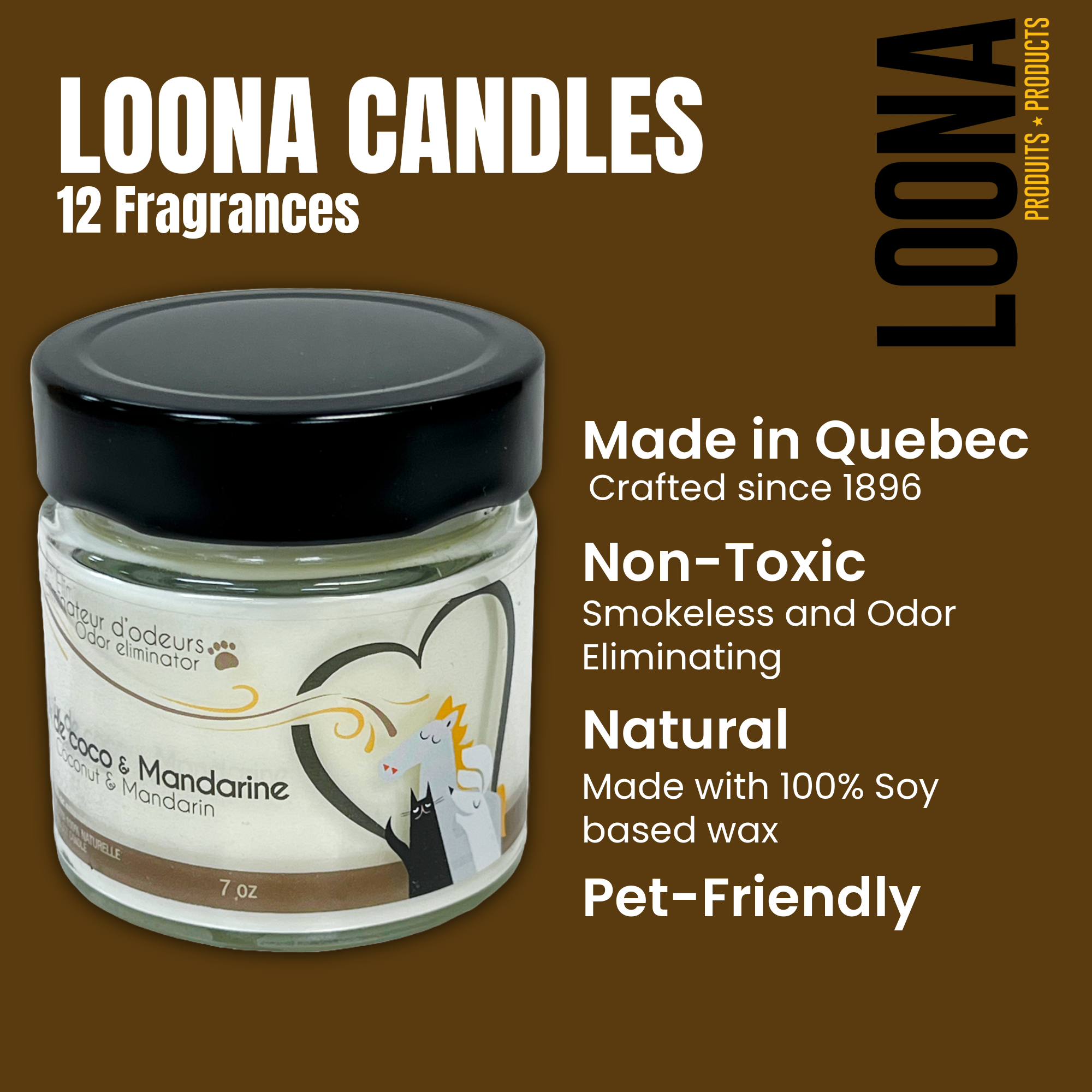 LOONA - Candle - Coconut & Mandarin